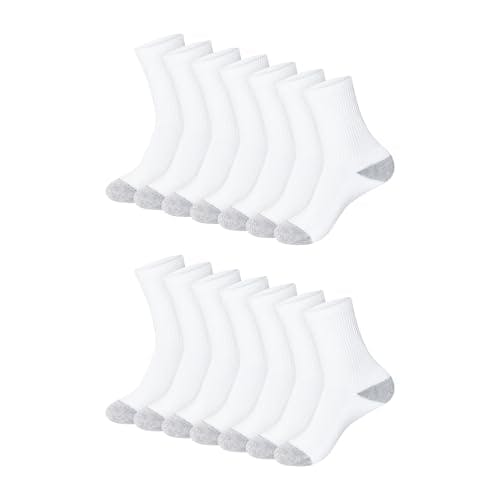 Hanes Women's Crew Socks 14-Pack