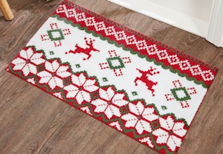 holiday doormat