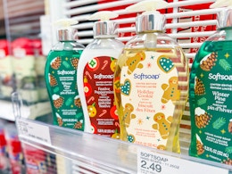 Target Softsoap holiday seasonal hand soap
