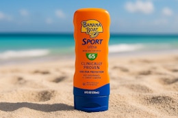 Banana Boat Sport Ultra Sunscreen: Get 2 for $14.48 on Amazon (Reg. $29) card image