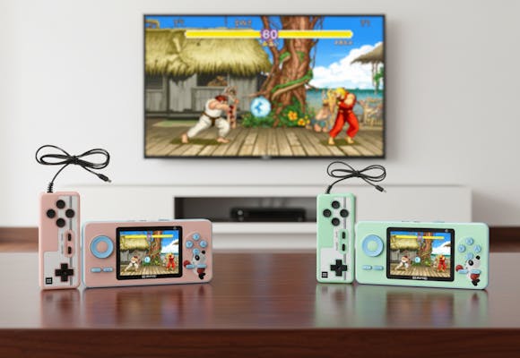 This Retro Mini Multiplayer Game Console With 520 Games Is Only $20 Shipped