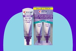 Crest 3D White Toothpaste 2-Pack, Only $13.64 on Amazon (Reg. $21) card image