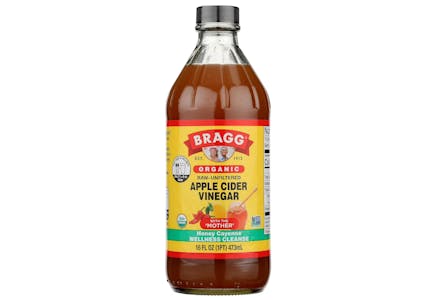 2 Bragg Apple Cider Vinegar Bottles
