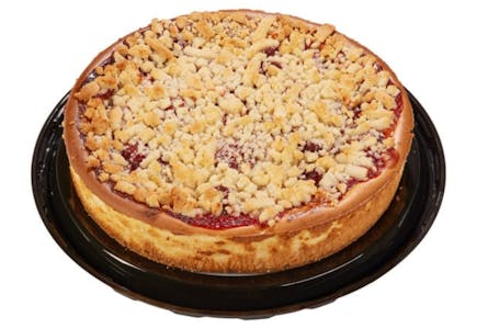 Strawberry Streusel Cheesecake