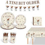 Martini Bow Party Tableware Set