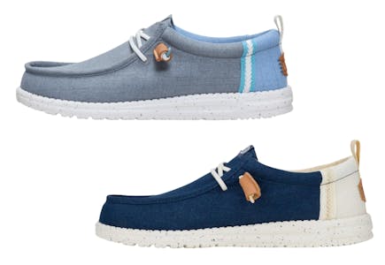 Hey Dude Men's Linen Shoes