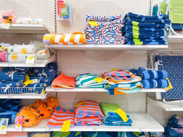 Sun Squad XL Reversible Beach Towels, Only $9.50 at Target card image