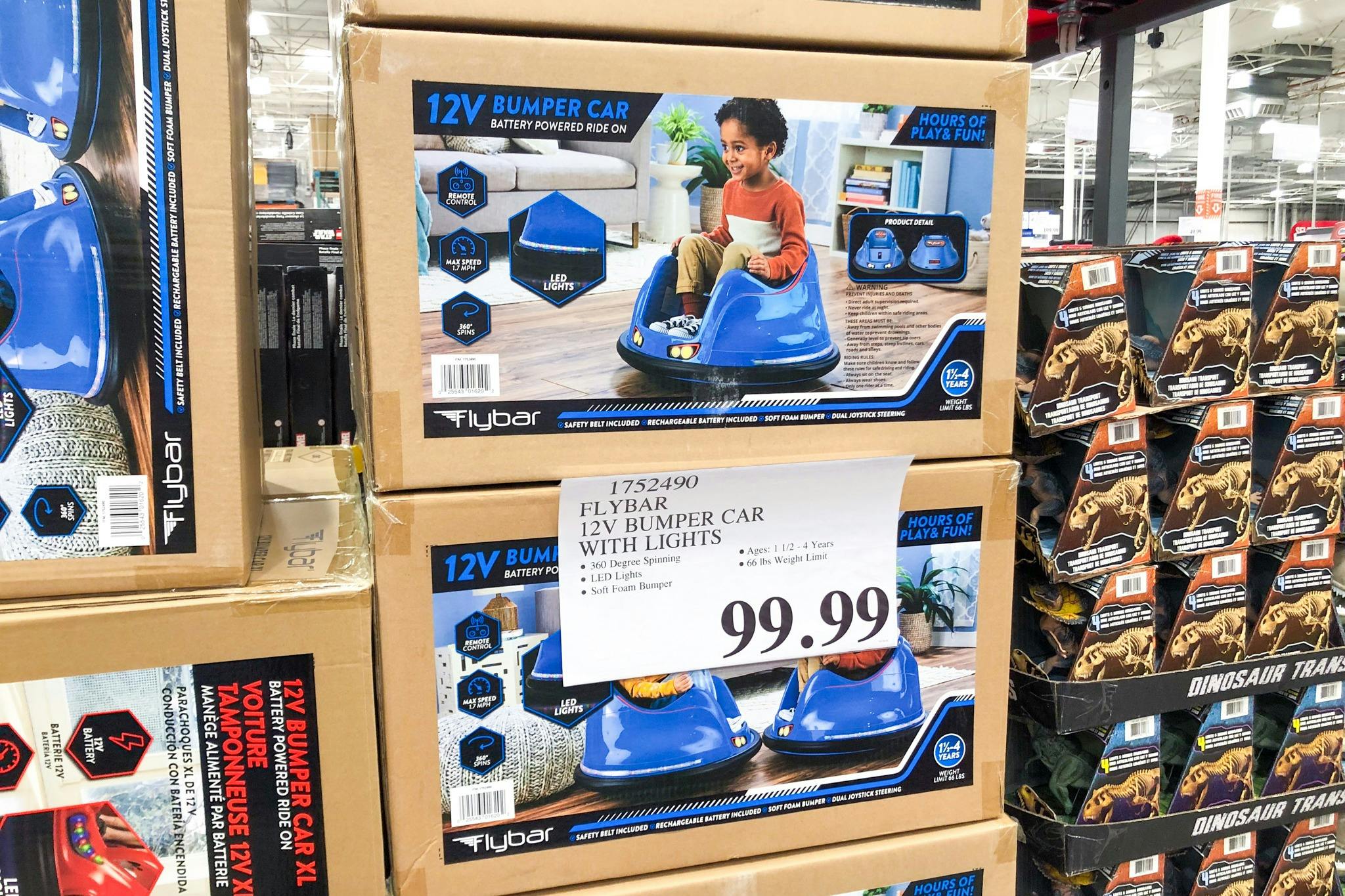 Flybar Bumper Cars, Starting at 99.99 at Costco The Krazy Coupon Lady