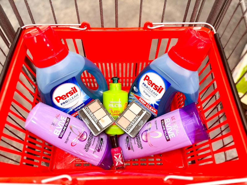 cvs shopping haul persil garnier loreal sally hansen covergirl2511