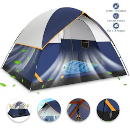 4-Person Camping Tent