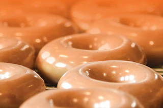 krispy kreme pumpkin spice glazed donuts