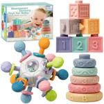 Baby Sensory Teething Toys Set