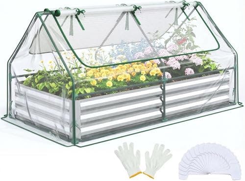 Raised Garden Bed Greenhouse