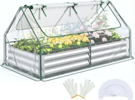 Raised Garden Bed Greenhouse