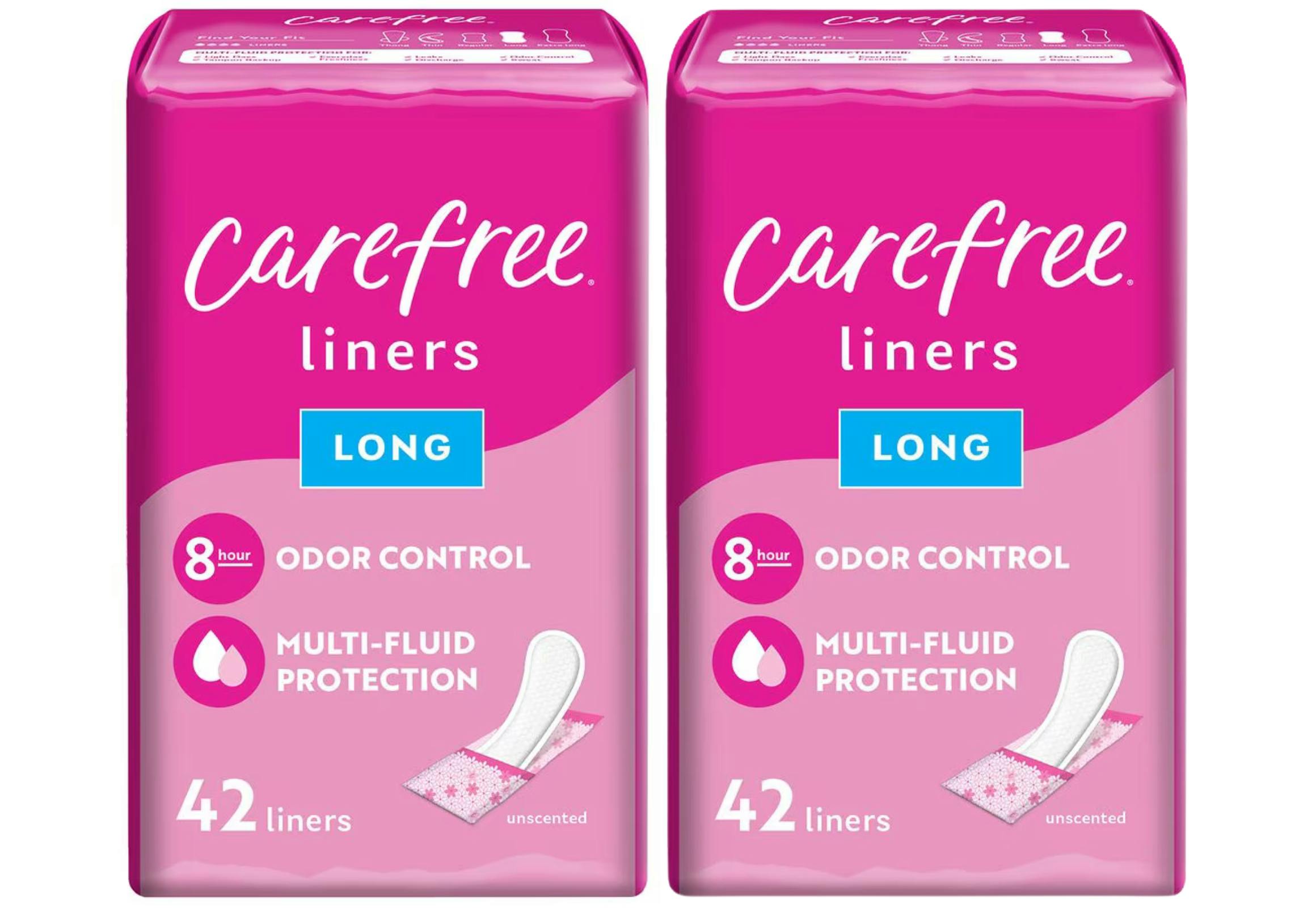 2 Carefree Liners