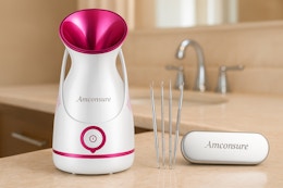Facial Steamer Kit, Only $19.49 With Amazon Promo Code (Reg. $29.99) card image