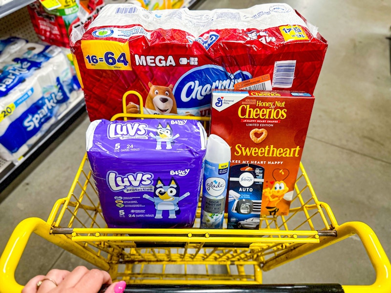 dollar general cheerios, luvs, glade, febreze, charmin 2
