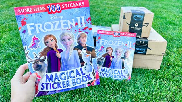 Disney Frozen II Magical Sticker Book, Just $3.89 on Amazon card image