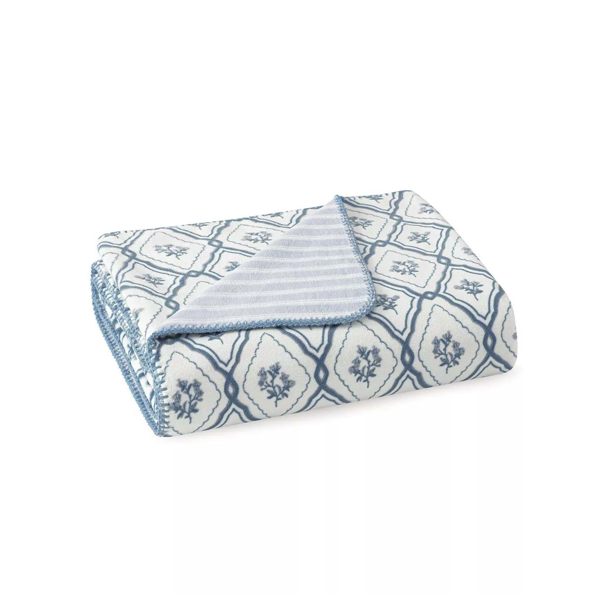 Laura Ashley Flannel Throw