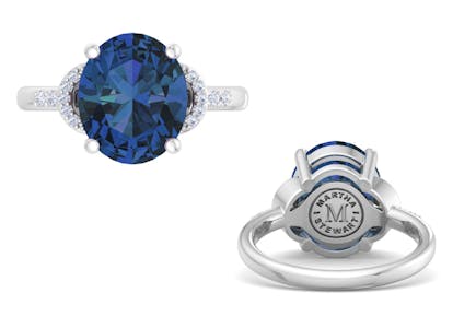 Martha Stewart Sapphire Ring