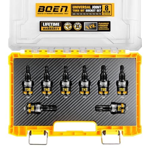 BOEN Swivel Impact Torx Bit Set