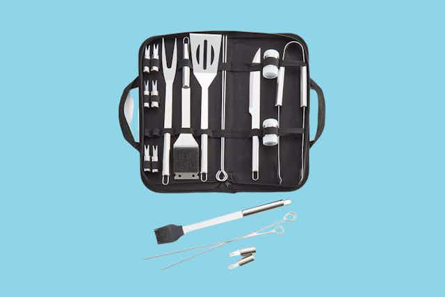 Tools of the Trade 21-Piece BBQ Set, $36 at Macy's card image