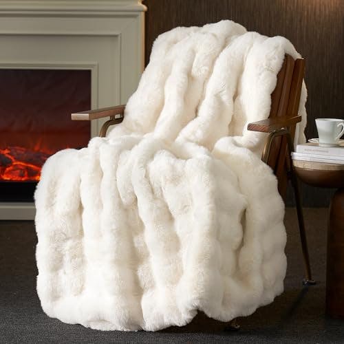 Faux Fur Throw Blanket