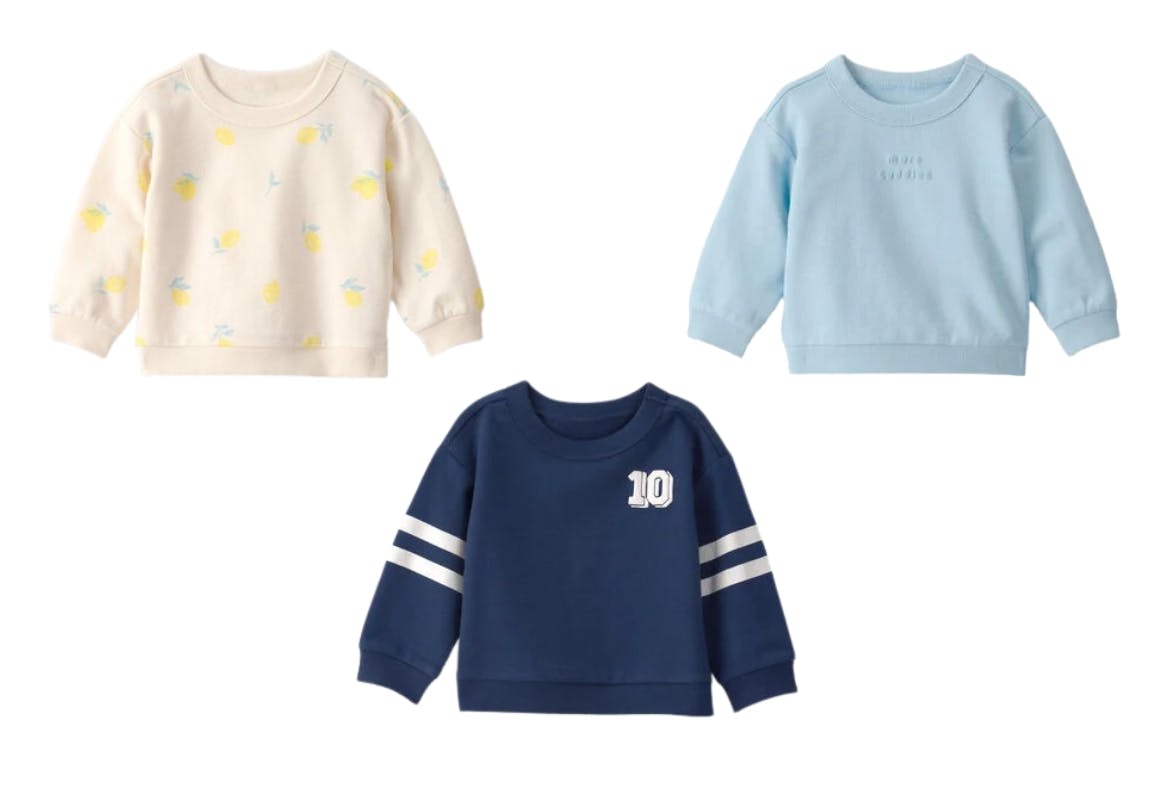 3 Carter's Baby Pullovers