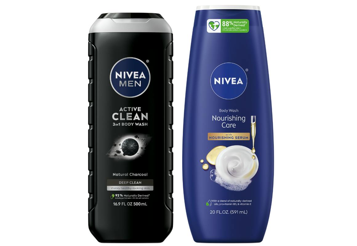 2 NIVEA Body Washes