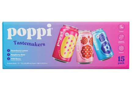 Poppi Soda 15-Pack