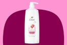 dove body wash collage