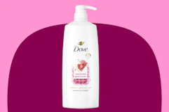 dove body wash collage