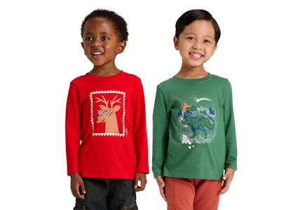 Cat & Jack Toddler Holiday T-shirt