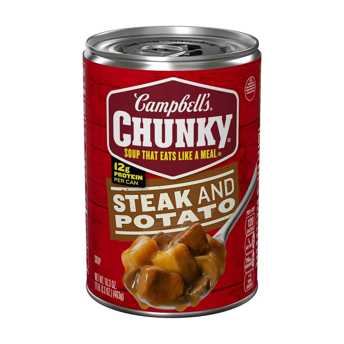 2 Campbell's Chunky Soup Cans