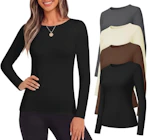 Ekouaer Women's Thermal 4-Pack