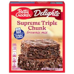 2 Betty Crocker Brownie Mixes
