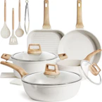 Ceramic Pots and Pans Set