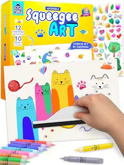 Squeegee Art Kit