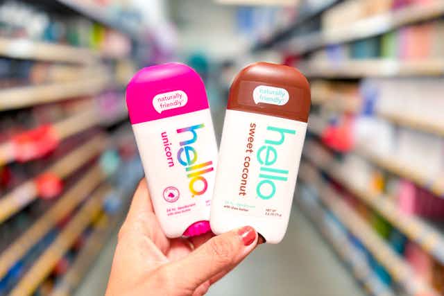 Easy Ibotta Deal — Get Hello Deodorant for Just $4 at Walmart card image