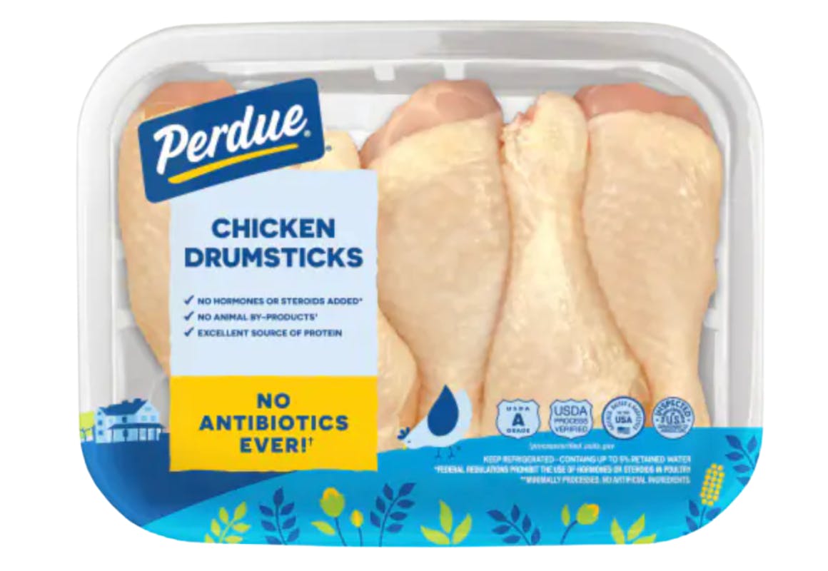2 Perdue Chicken Drumsticks Packages