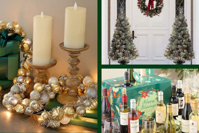QVC Christmas in July: $30 Gift Bag Set, $68 Advent Wine Set, and More card image