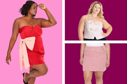 Women’s Plus-Size Valentine’s Day Inspired Looks at Target (Save Up to 57%) card image