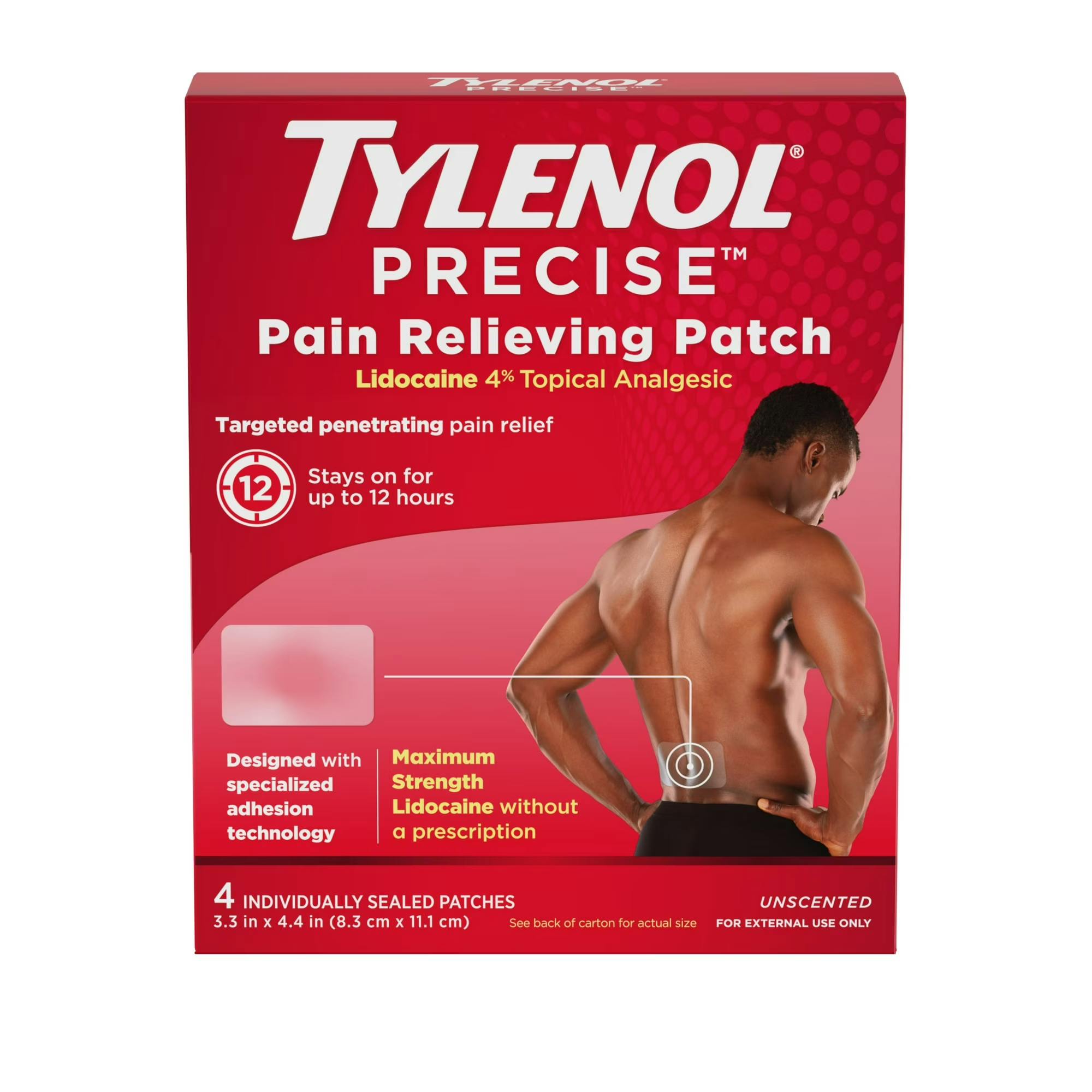 Tylenol®️ Precise®️ Pain Relieving Patch