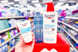 eucerin lotion and cleanser