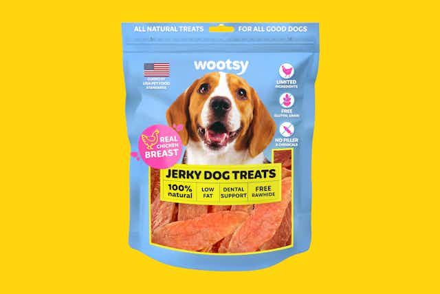 Wootsy Chicken Jerky Dog Treats, Now $5.42 With Amazon Coupon (Reg. $15) card image
