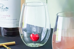 Check Out This New $5 Valentine’s Day Wine Tumbler at Target card image