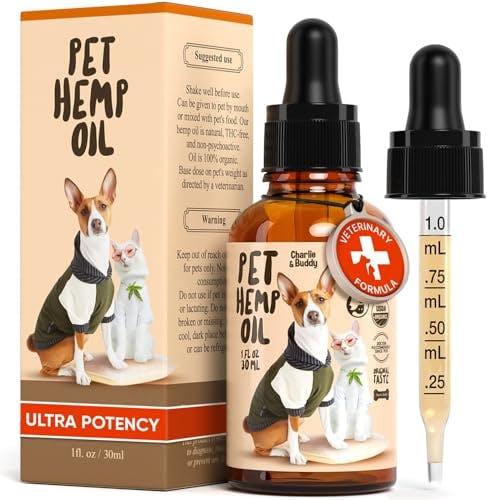 Hemp Oil for Dogs & Cats