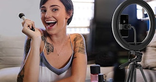 amazon selfie ring light phone tripod 1620664510 1620664510