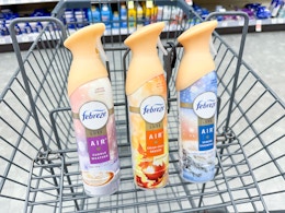 febreze air freshener limited edition scents in walgreens cart