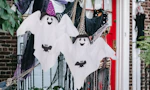Halloween Hanging Ghost Windsocks 2-Pack
